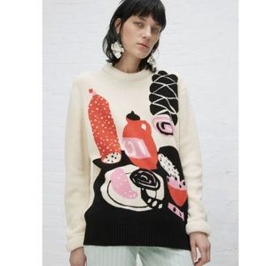 Henrik Vibskov Chark Jumper Cold Cuts Print